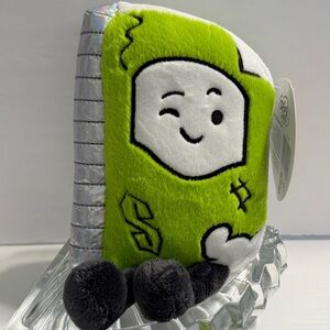 🆕 Spark Create Imagine Notebook Plush Toy – Green – 6” Soft Stuffed for Kids 🆕
